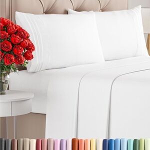 🤩Luxury White Bedding Set